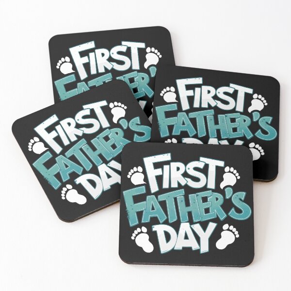 Item preview, Fathers Day Gift First Fathers Day Funny Father Gift designed and sold by Quirky Shirts.