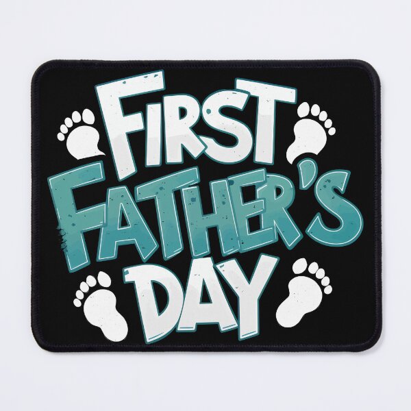 Item preview, Fathers Day Gift First Fathers Day Funny Father Gift designed and sold by Quirky Shirts.