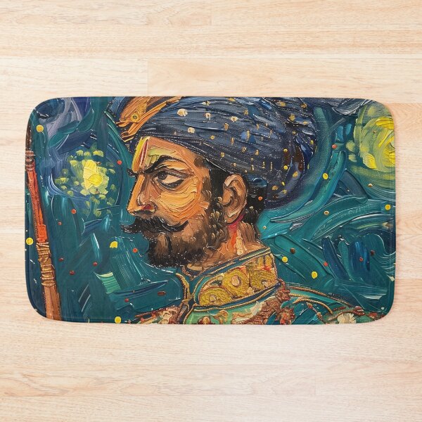Item preview, Akbar the Great | Painting in the style of Vincent van Gogh designed and sold by ComicsFactory.
