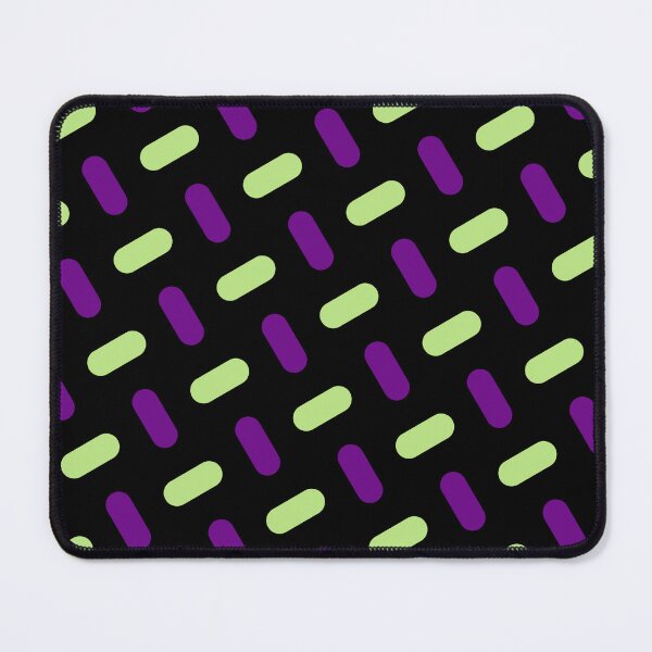 Item preview, Purple & Green Pills Confetti Line Dashes Enduring Stencils designed and sold by Alchemy-A-La-G.