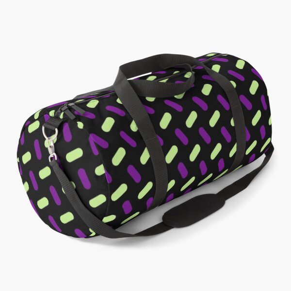 Item preview, Purple & Green Pills Confetti Line Dashes Enduring Stencils designed and sold by Alchemy-A-La-G.
