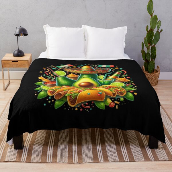 Item preview, let's fiesta avocado and tacos cinco de mayo mexican party designed and sold by TeeFleet Noble.