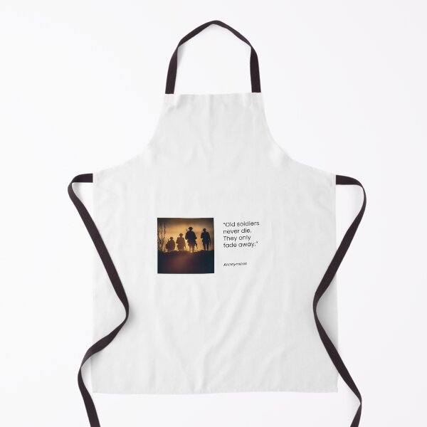 Item preview, Old Soldiers Never Die designed and sold by QuotationInsp.