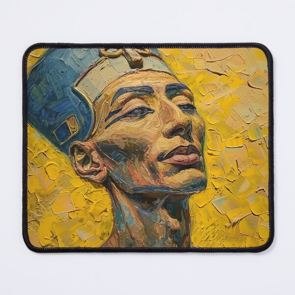 Item preview, Akhenaten | Painting in the style of Vincent van Gogh designed and sold by ComicsFactory.
