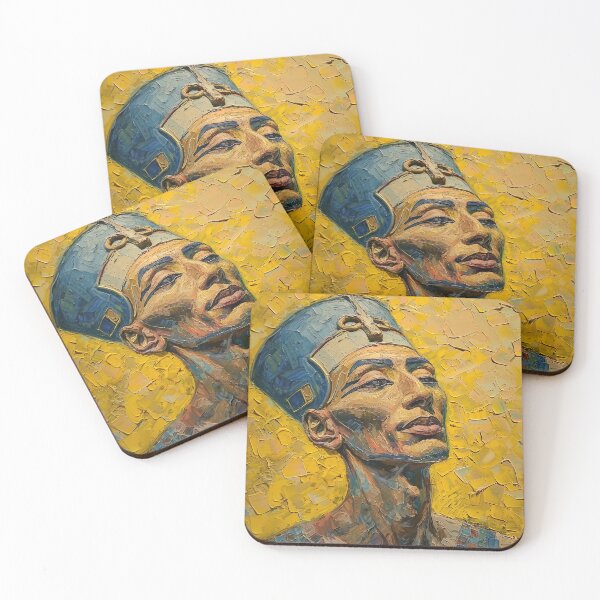 Item preview, Akhenaten | Painting in the style of Vincent van Gogh designed and sold by ComicsFactory.