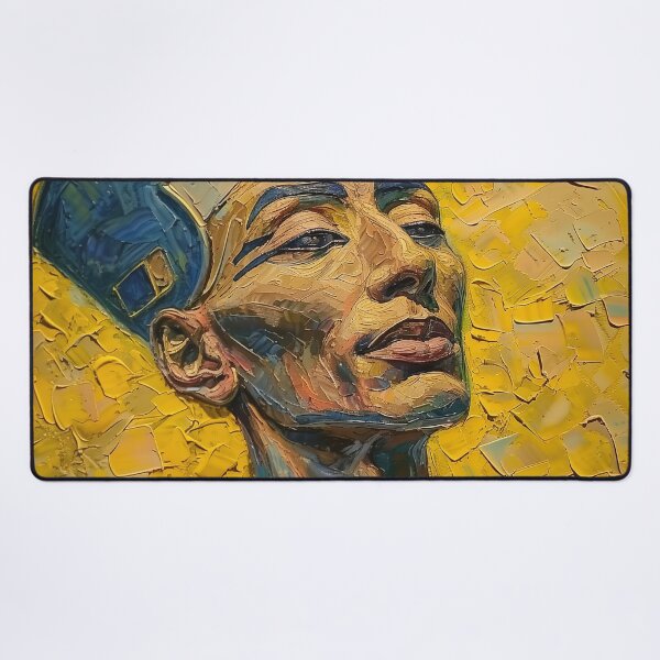 Item preview, Akhenaten | Painting in the style of Vincent van Gogh designed and sold by ComicsFactory.