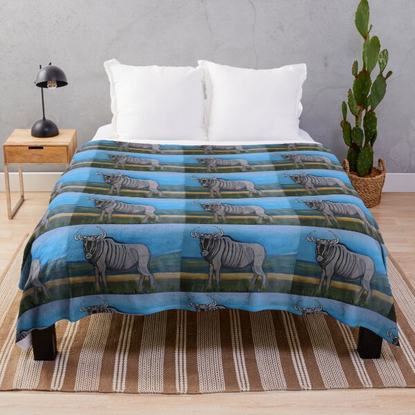 Item preview, Migratory Wildebeest designed and sold by annenambiro.
