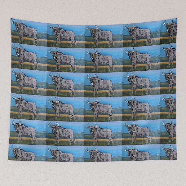 Item preview, Migratory Wildebeest designed and sold by annenambiro.