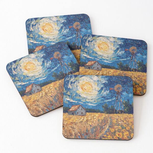 Item preview, Alabama | Painting in the style of Vincent van Gogh designed and sold by ComicsFactory.