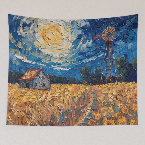 Item preview, Alabama | Painting in the style of Vincent van Gogh designed and sold by ComicsFactory.