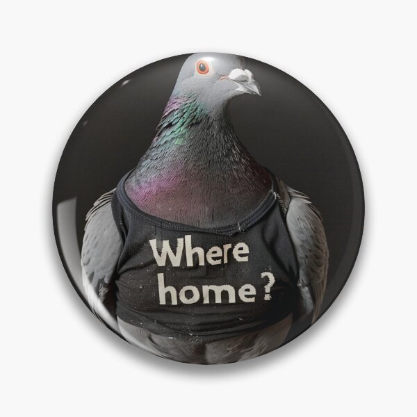 Item preview, Where home - pigeon  designed and sold by Brendon987.