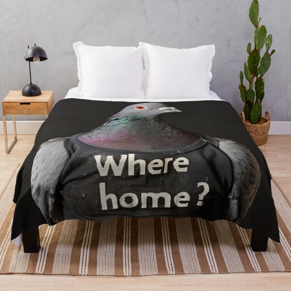 Item preview, Where home - pigeon  designed and sold by Brendon987.