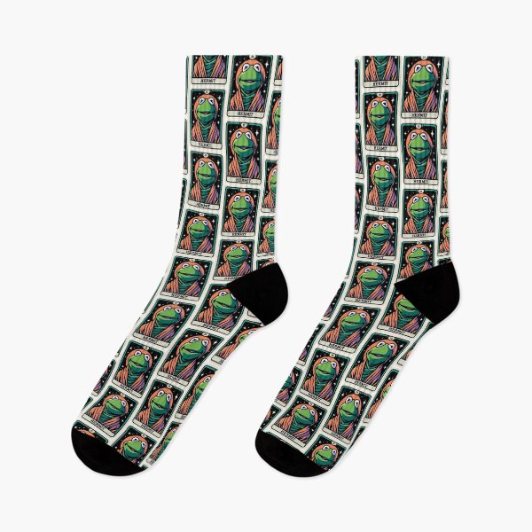 Item preview, Kermit the Hermit Tarot Parody designed and sold by Manafestation.