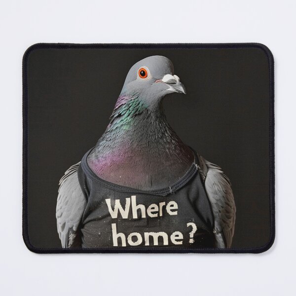 Item preview, Where home - pigeon  designed and sold by Brendon987.