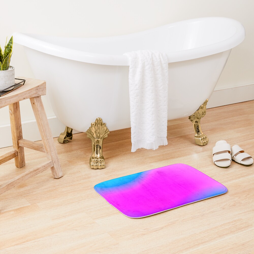 Vista previa del artículo con la obra «Alfombra de baño», diseñado y vendido por FunMovee.