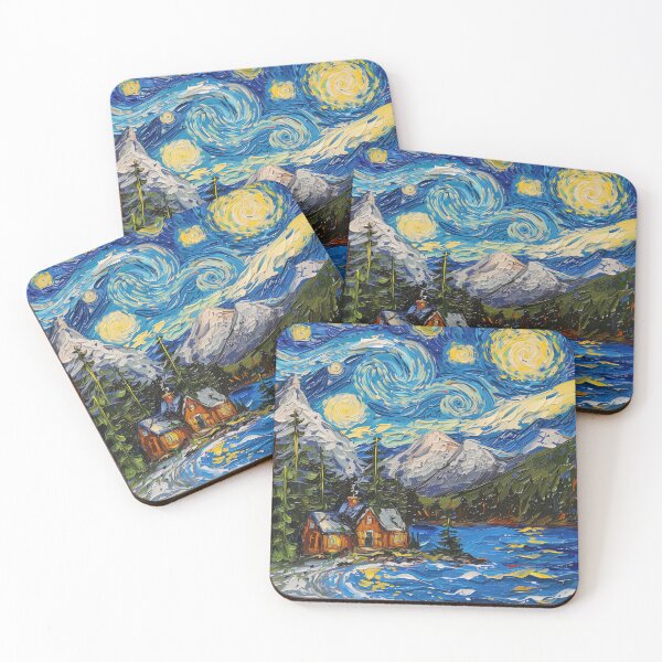 Item preview, Alaska | Painting in the style of Vincent van Gogh designed and sold by ComicsFactory.