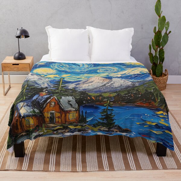 Item preview, Alaska | Painting in the style of Vincent van Gogh designed and sold by ComicsFactory.