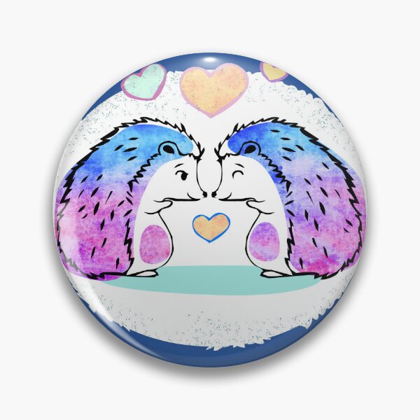 Item preview, Spring hedgehogs in love designed and sold by kebello-shop.