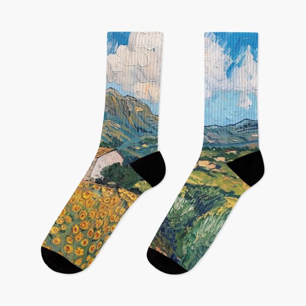Item preview, Albanian landscape | Painting in the style of Vincent van Gogh designed and sold by ComicsFactory.
