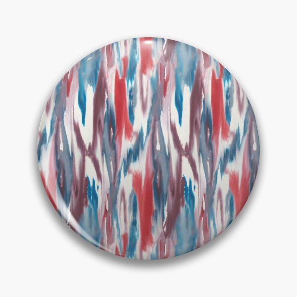 Item preview,  Ink fusion water effect blue red designed and sold by Alessandro Remo Mazzoni Remotextiles.