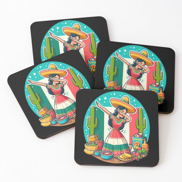 Item preview, Funny Dabbing Mexican Poncho Sombrero Cinco de Mayo designed and sold by BOUCHERIT amine.