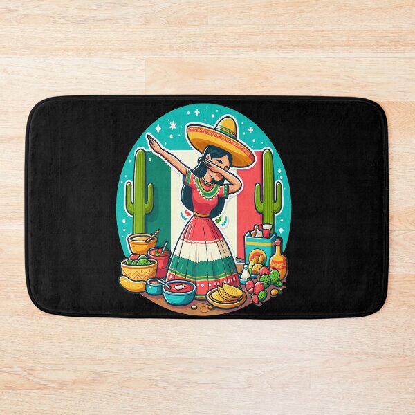 Item preview, Funny Dabbing Mexican Poncho Sombrero Cinco de Mayo designed and sold by BOUCHERIT amine.