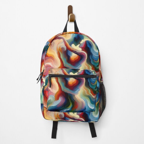 Item preview, Whirlwind Embrace The Vivid Dance of Abstract Forms designed and sold by ArtComixHaven.