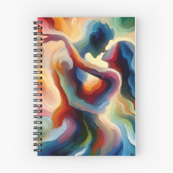 Item preview, Whirlwind Embrace The Vivid Dance of Abstract Forms designed and sold by ArtComixHaven.