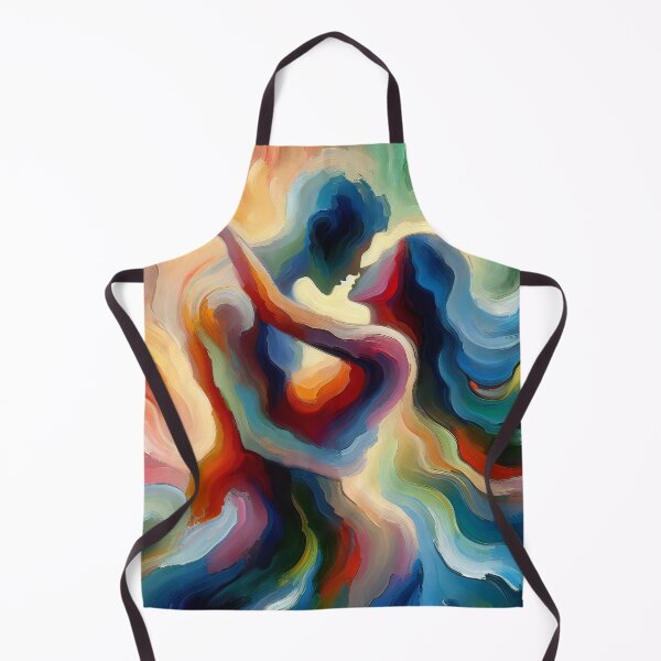 Item preview, Whirlwind Embrace The Vivid Dance of Abstract Forms designed and sold by ArtComixHaven.
