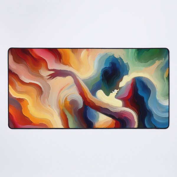 Item preview, Whirlwind Embrace The Vivid Dance of Abstract Forms designed and sold by ArtComixHaven.