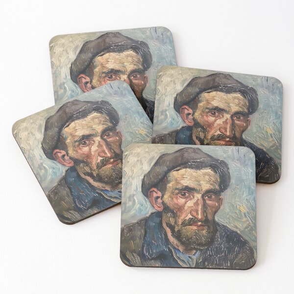Item preview, Albanian man | Painting in the style of Vincent van Gogh designed and sold by ComicsFactory.