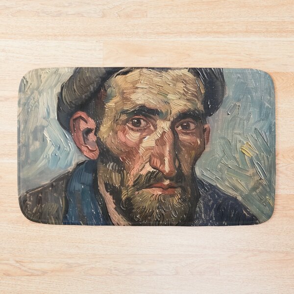 Item preview, Albanian man | Painting in the style of Vincent van Gogh designed and sold by ComicsFactory.