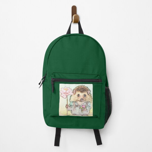 Item preview, Spring Hedgehog with Flower V2 designed and sold by AbsudlyEpicAI.