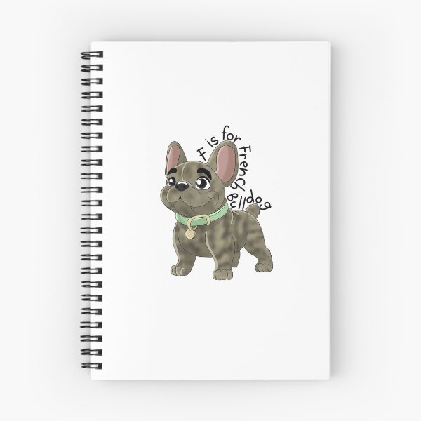 Item preview, F is for French Bulldog (light brindle)  designed and sold by mrixondraws.
