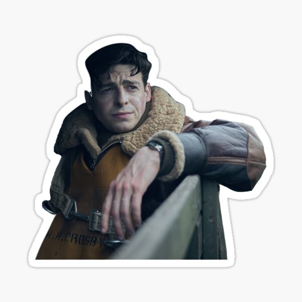 Masters of the Air (Anthony Boyle) Harry Crosby Sticker