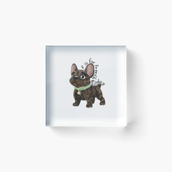 Item preview, F is for French (brindle)  designed and sold by mrixondraws.