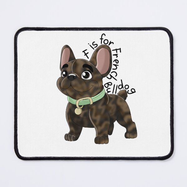 Item preview, F is for French (brindle)  designed and sold by mrixondraws.