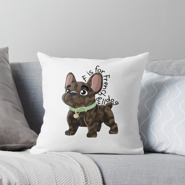 Item preview, F is for French (brindle)  designed and sold by mrixondraws.
