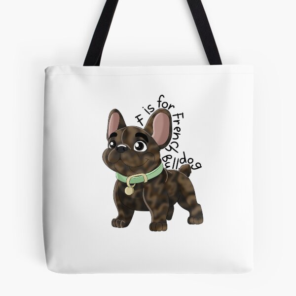 Item preview, F is for French (brindle)  designed and sold by mrixondraws.