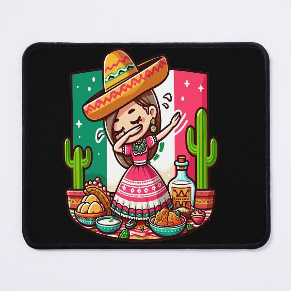 Item preview, Funny Dabbing Mexican Poncho Sombrero Cinco de Mayo designed and sold by BOUCHERIT amine.