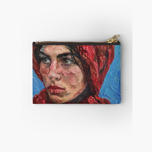 Item preview, Albanian woman | Painting in the style of Vincent van Gogh designed and sold by ComicsFactory.