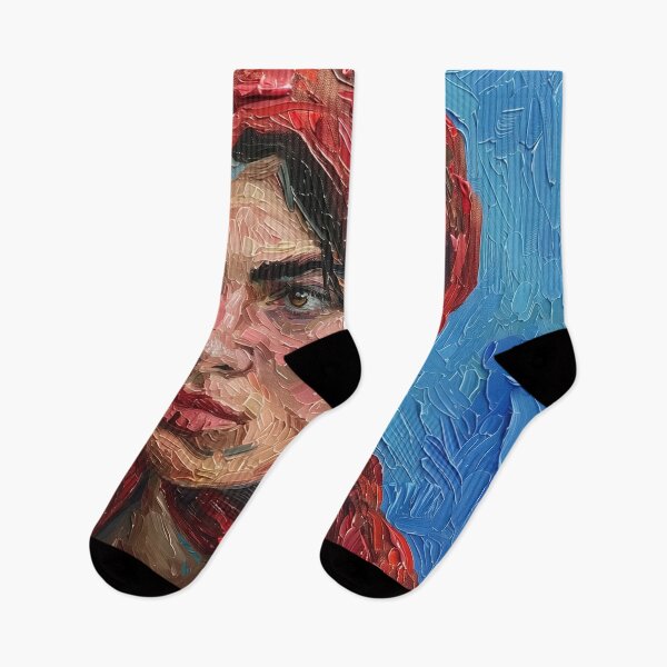 Item preview, Albanian woman | Painting in the style of Vincent van Gogh designed and sold by ComicsFactory.