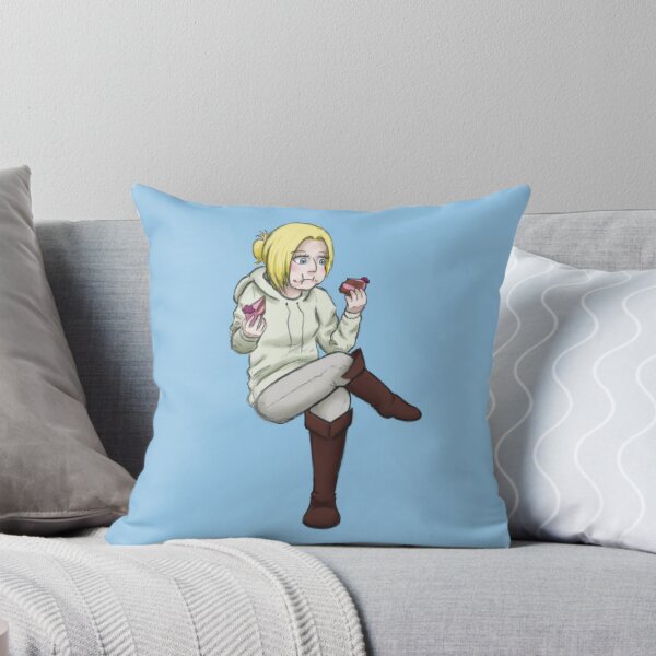 Item preview, Annie Leonhart Eating Cake designed and sold by zuzu2artist.