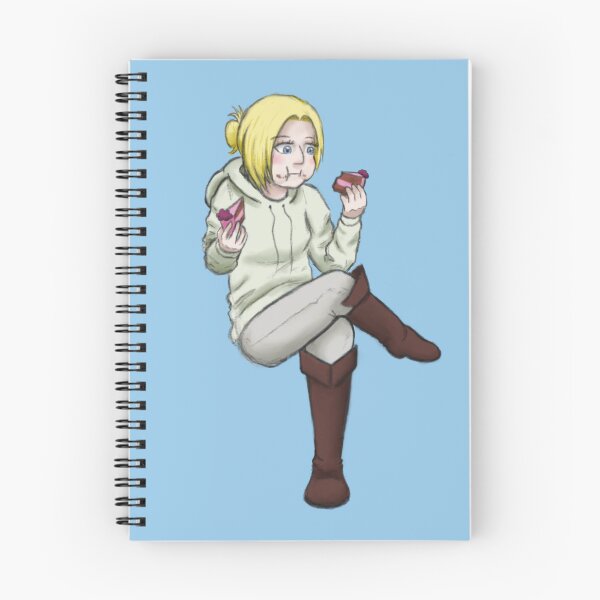 Item preview, Annie Leonhart Eating Cake designed and sold by zuzu2artist.