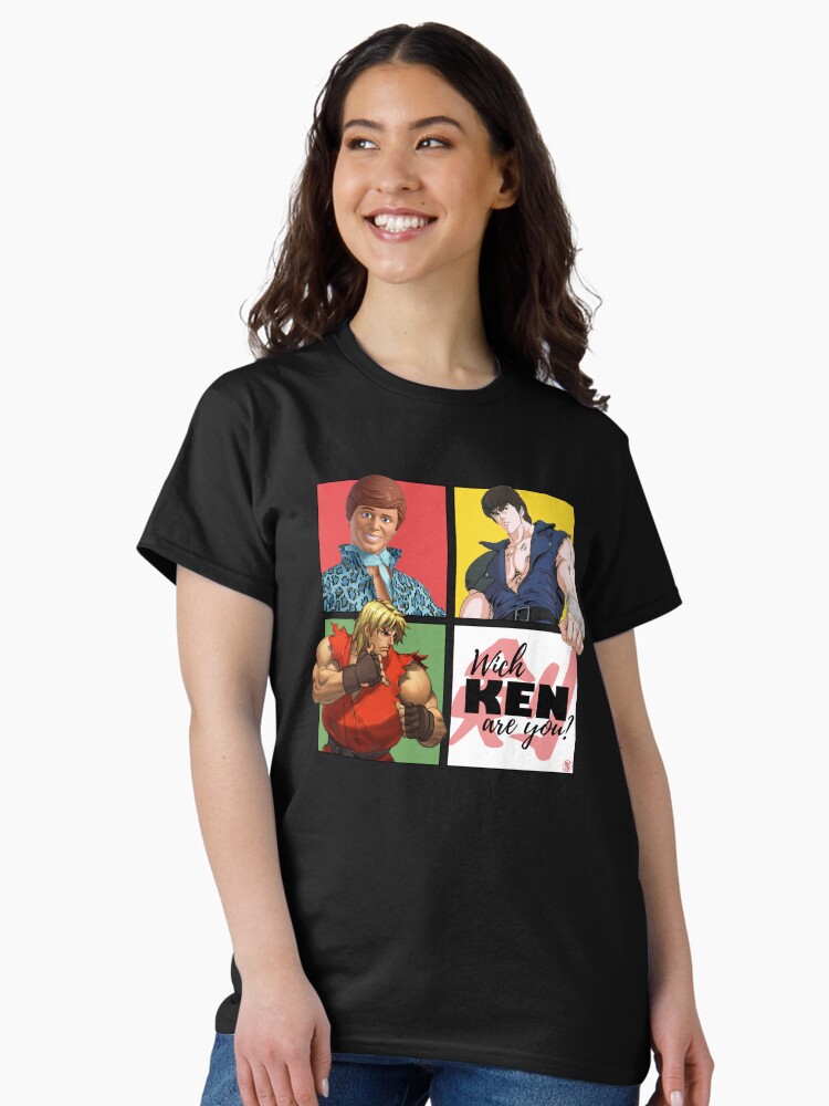 Aperçu 1 sur 7. T-shirt classique avec l'œuvre Quel Ken es-tu ? créée et vendue par marzun.