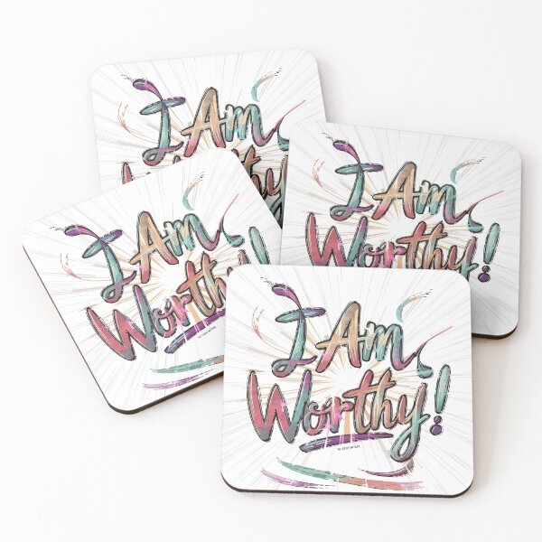 Item preview, I am Worthy! designed and sold by SweetEnough.