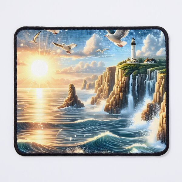 Item preview, Diamond Waves: Coastal Charm designed and sold by AI-Only Creations.