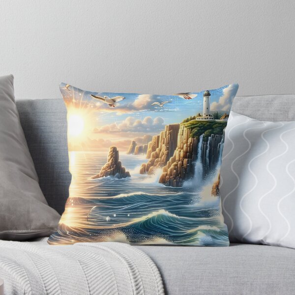 Item preview, Diamond Waves: Coastal Charm designed and sold by AI-Only Creations.
