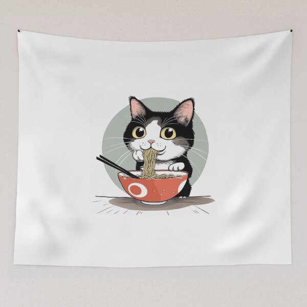 Item preview, Ramen de gato designed and sold by xadamnft.
