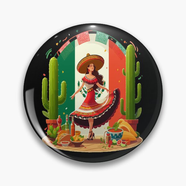 Item preview, Girl with funny sombrero celebrates Cinco De Mayo. designed and sold by BOUCHERIT amine.